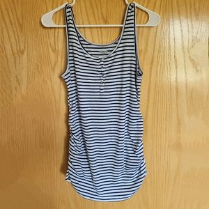 3/$20 Old Navy Striped Henley Maternity Tank